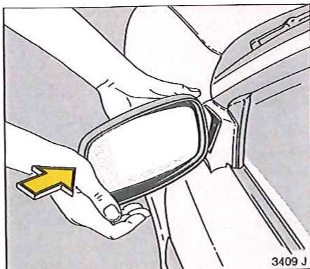 OPEL CALIBRA - Fixation de la plaque d'immatriculation - 1