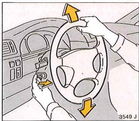 OPEL CALIBRA - Rétroviseur extérieur à réglage électrique bouton de réglage quatre positions sur la poignée de la porte du conducteur - 1