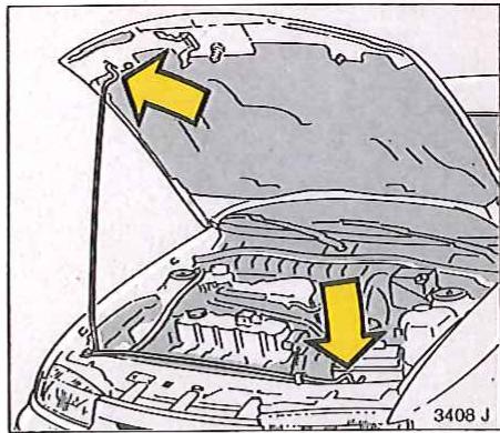 OPEL CALIBRA - Capot-moteur - 2