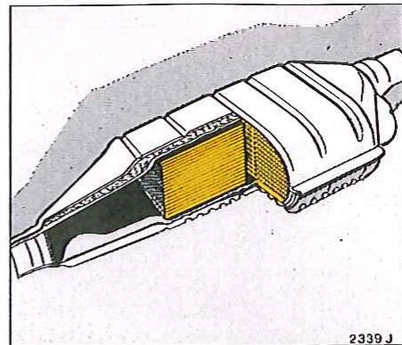 OPEL CALIBRA - Catalyseur - 1