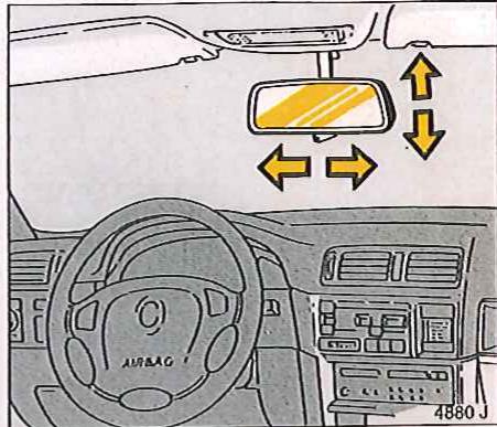 OPEL CALIBRA - Tirer régulièrement la ceinture de l'enrouleur, la guider sur l'épaule et l'enclencher dans la serrure - 1