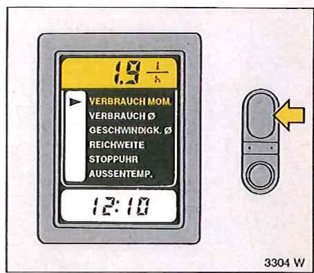 OPEL CALIBRA - Mise à l'heure - 1