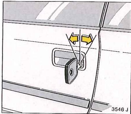 OPEL CALIBRA - Verrouillage des portes - 1