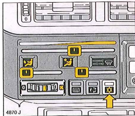 OPEL CALIBRA - Refroidissement normal pour trajets interurbains et sur autoroutes - 1