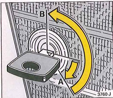 OPEL CALIBRA - Mise en circuit sans surveillance de l'habitacle - 2