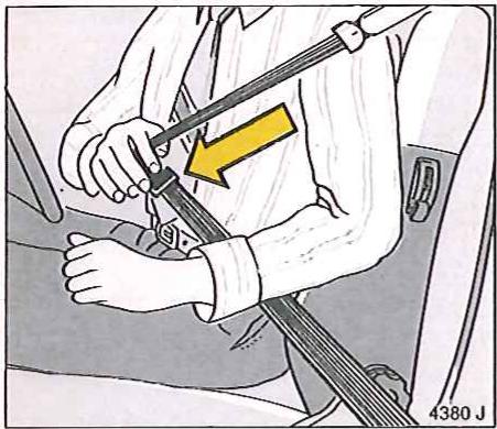 OPEL CALIBRA - Rétracteurs de ceinture mécaniques déclenchés - 1