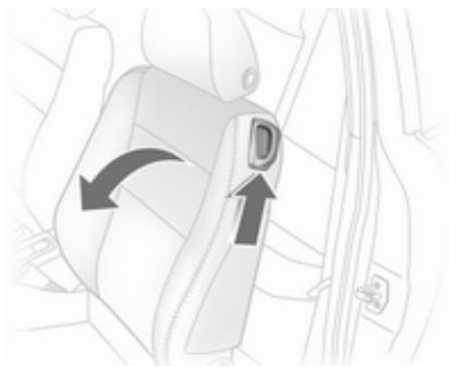 OPEL CORSA - Rabattement du siège - 1