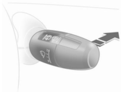 OPEL CORSA - Essuie-glace / lave-glace lunette arrêt - 1