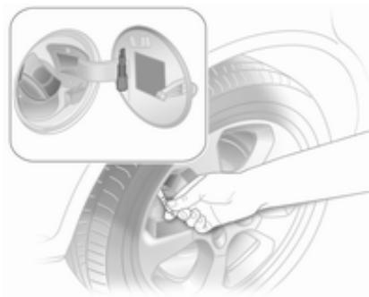OPEL CORSA - Pression des pneus - 1