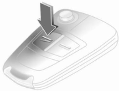 OPEL CORSA - Verrouillage central avec télécommande radio - 1