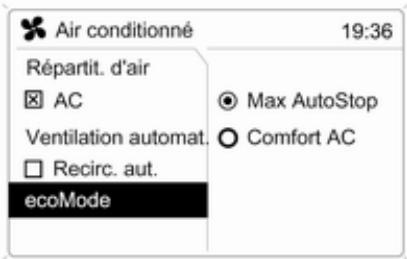 OPEL CORSA - Répartition de l'air - 1