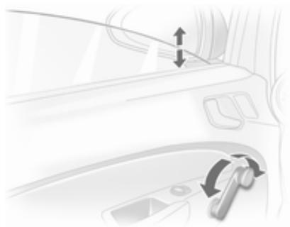 OPEL CORSA - Lève-vitres manuels - 1