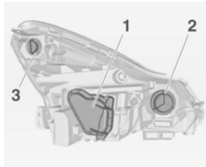 OPEL CORSA - Éclairage directionnel adaptatif - 1