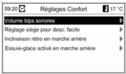 OPEL INSIGNIA - Zones de température au - 1