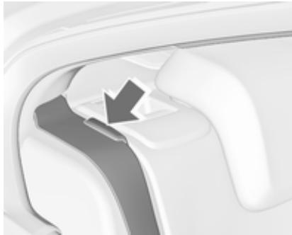 OPEL INSIGNIA - Rabattre les dossiers de siège arrière - 1