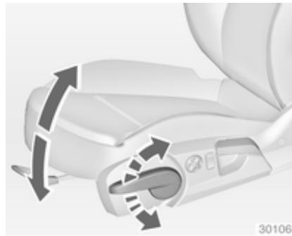 OPEL INSIGNIA - Inclinaison de l'assise - 1