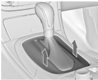OPEL INSIGNIA - Déverrouillage du levier sélecteur - 1