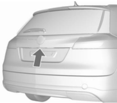 OPEL INSIGNIA - Commande par les commutateurs du hayon - 1