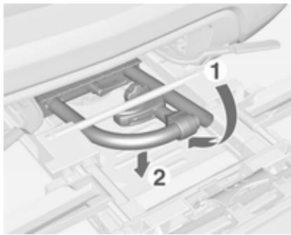 OPEL MOKKA - Démontage du porte-vélo - 2