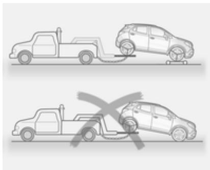 OPEL MOKKA - Remorquage du véhicule avec traction avant - 3