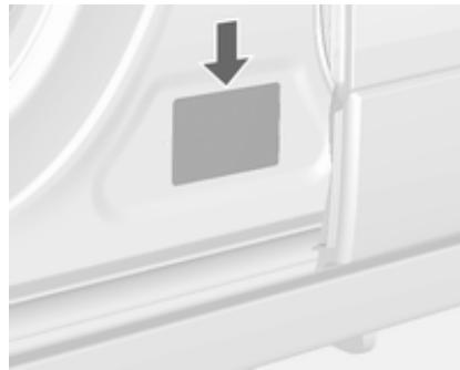 OPEL MOKKA - Plaquette d'identification - 1