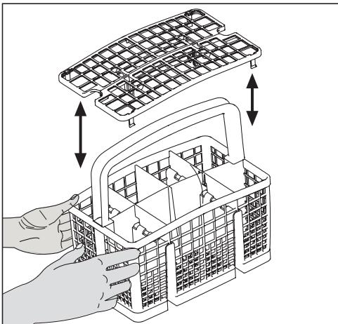 BEKO DFN665 - Panier à couverts amovible (varie selon le modèle) - 2