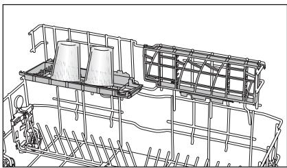 BEKO DFN665 - Support multifonction / à hauteur ajustable du panier inférieur - 1