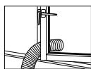 BEKO DC 2570 - Tuyau d'aération et raccord (pour les produits équipés d'une sortie d'aération) - 3