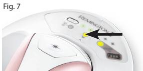 REMINGTON I LIGHT IPL6750,  6750 - Testez le dispositif i-light sur votre peau - 1