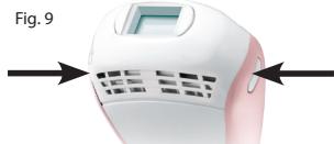 REMINGTON I LIGHT IPL6750,  6750 - Pour changer les accessoires : - 1