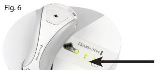 REMINGTON ILIGHT IPL6780 - Sélection du niveau d'intensite - 1