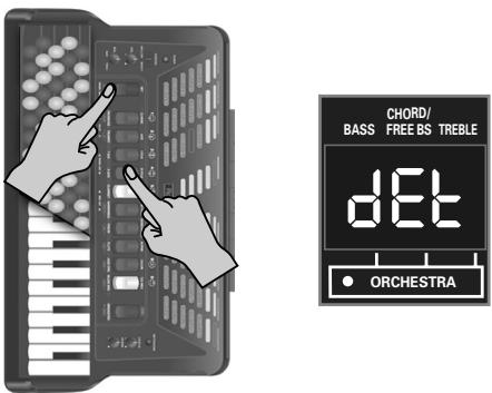 CHORD/ BASS FREE BS TREBLE dET • ORCHESTRA