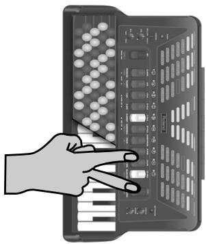 ROLAND FR-3SB - ■ Sélection du mode Orchestra - 1