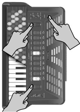 ROLAND FR-3SB - Rétablir les réglages d'usine - 1