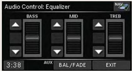JEEP - Menu audio control (commande audio) - 1