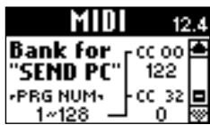 ROLAND FR-7B - Définition du format 'PC - 3