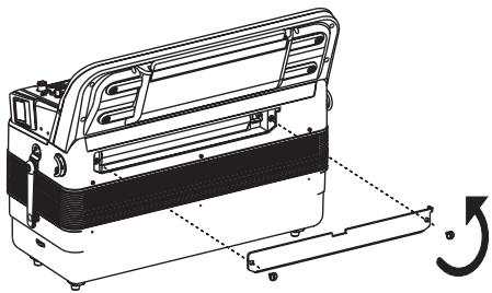 ROLAND FR-7B - Utilisation de la batterie rechargeable - 2