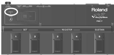 ROLAND FR-7B - Si vous utilisez le FBC-7 - 4