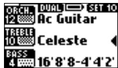 ROLAND FR-7B - Sélection du mode orchestra - 1