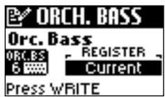 ROLAND FR-7B - Sauvegarde de vos changements - 3