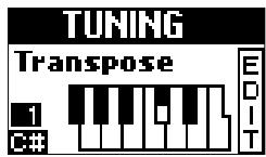 ROLAND FR-7B - Transposition - 5