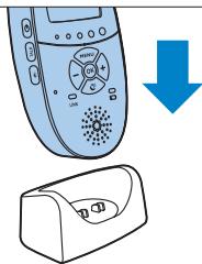 PHILIPS AVENT SCD580 - Important : veuillez charger l'unité-parents pendant 10 heures complètes pour bénéficier d'une autonomie de 18 heures. - 2