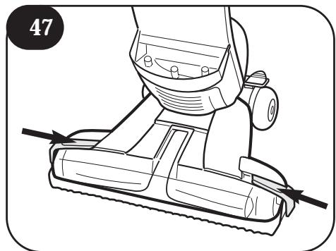 HOOVER FLOORMATE - Cleaning the nozzle - 5