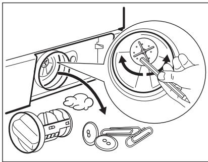 ELECTROLUX EWW1687SWD - Nettoyage du filtr de vidange - 9
