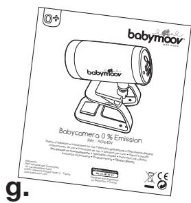 BABYMOOV BABYCAMERA 0% EMISSION - Avertissements - 8