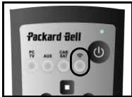 PACKARD BELL SMART TV32 - Mise en correspondance de la télécommande, du clavier et de la souris avec smart TV32 - 2