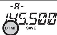 YAESU FT 270 - Pour envoyer le numéro de téléphone : - 2