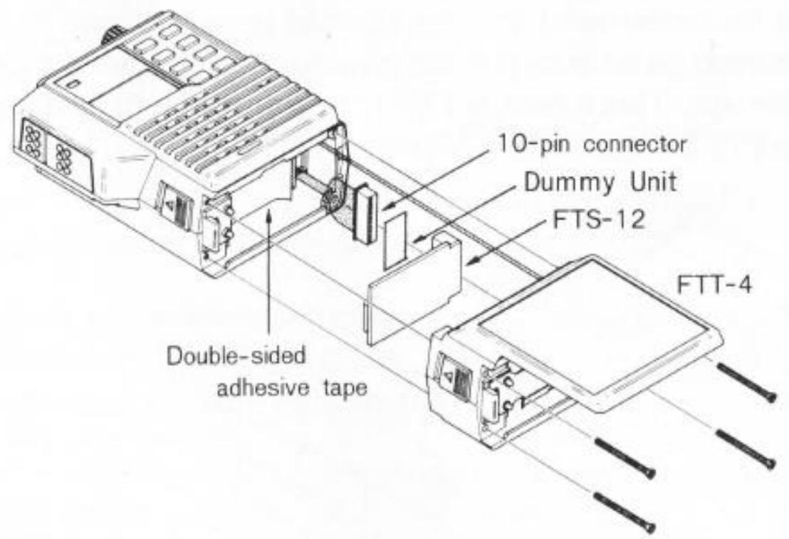YAESU FT-23R - If FTT-4 is Installed - 1