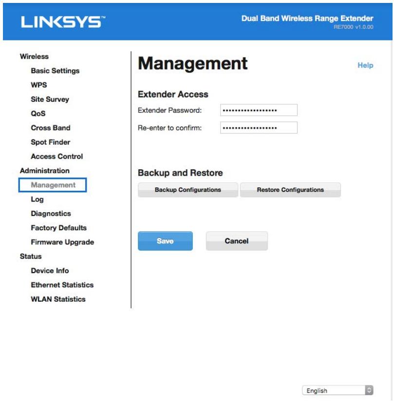 LINKSYS RE7000 - Comment accéder à l'interface de configuration ? - 1
