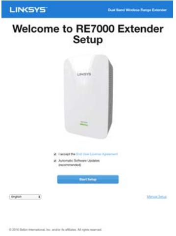 LINKSYS RE7000 - Lancez l'installation. - 1
